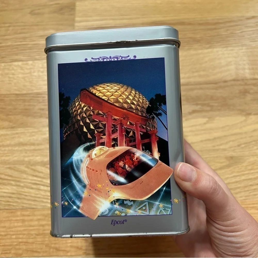 Vintage Disney 25th Anniversary Tin Can Nestle Toll House Cookie Advertising